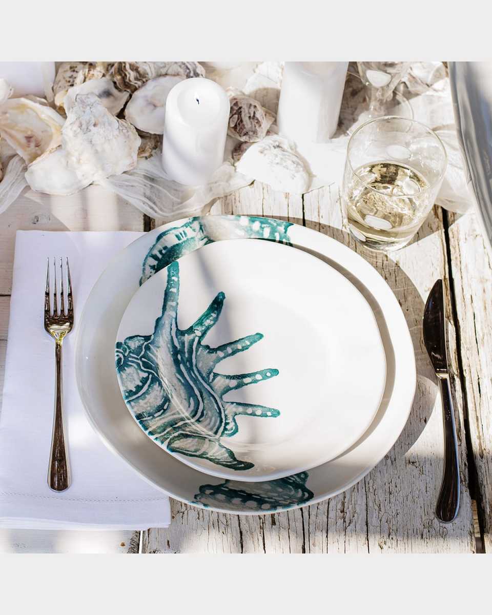 Lido Aqua Dinner Plate